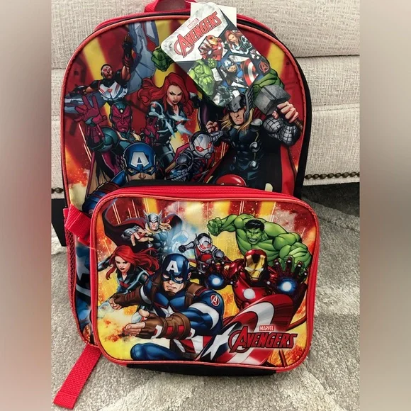Marvel | Accessories | Marvel Avengers Backpack And Lunch  display picture 1
